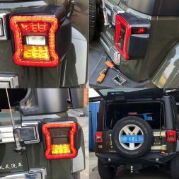 VLAND LED-JL-NEW-CLASSIC Задні ліхтарі LED Європа для Jeep Wrangler JL 2018-2024