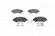 Китай 0 986 494 623 + 0 986 478 618 CITROEN BERLINGO I (MF) Гальмівні колодки передні Bosch CITROEN BERLINGO I 1 266