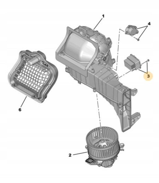 Sidat 9821291880 342115 271500017R 1609171180 10.6096 DRS21008 Резистор повітродувки Toyota Proace Opel Combo Vivaro