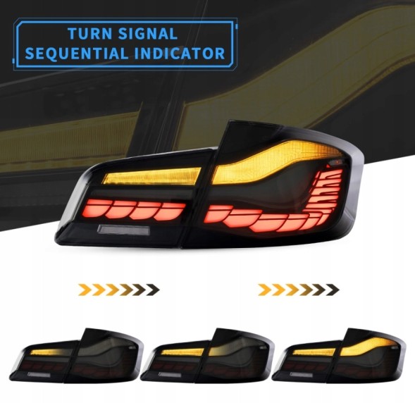 VLAND LDBMK6 mhm Комплект задніх ліхтарів Vland Full Led Neon Oled Tuning Bmw 5 f10 09- Lci FL 13-17