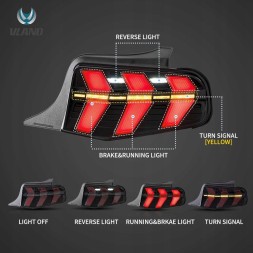 VLAND 32S291-5 mhm Лампи тиль kpl Full Led Neon Діоди Анімації Тюнінг Ford Mustang V 5 Lift 09-