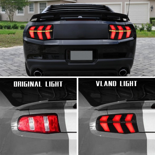 VLAND 32S291-5 mhm Лампи тиль kpl Full Led Neon Діоди Анімації Тюнінг Ford Mustang V 5 Lift 09-