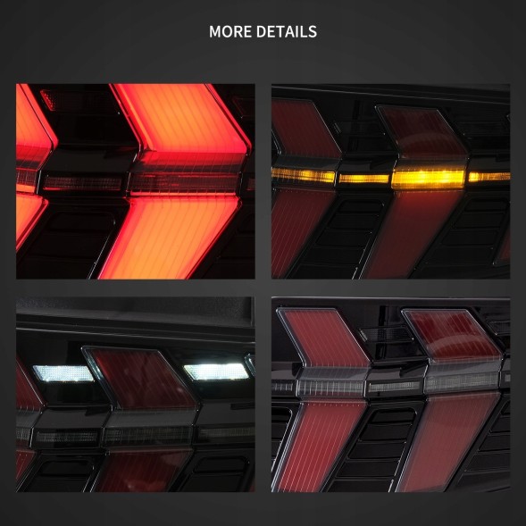 VLAND 32S291-5 mhm Лампи тиль kpl Full Led Neon Діоди Анімації Тюнінг Ford Mustang V 5 Lift 09-