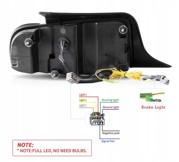 VLAND 32S291-5 mhm Лампи тиль kpl Full Led Neon Діоди Анімації Тюнінг Ford Mustang V 5 Lift 09-