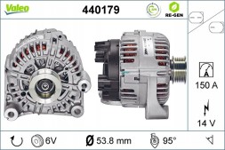 V-maxzone Part VIC-473410 Генератор для BMW 3 (E90), 3 (E91), 3 (E92), 5 (E60), 5 (E61), 7 (E65,