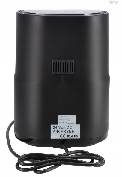 MTX 1293956108 ФРИТЮРНИЦЯ БЕЗ ОЛІЇ, АЕРОФРИТЮРНИЦЯ ДЛЯ ВАНТАЖІВКИ АБО АВТОМОБІЛЯ 3Л 24В 250Вт