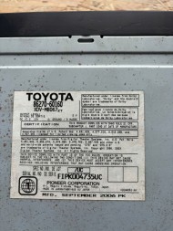 Lexus OE Lexus GX470 GX 470 2002-2009 DVD CD Чейнджер 86270-60160