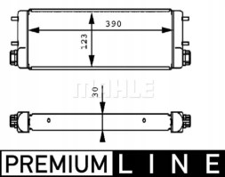 Mahle CLC 169 001P Охолоджувач моторного масла clc 169 001p mahle