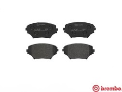 P83055 BREMBO Комплект гальмівних колодок з 4 шт дисків