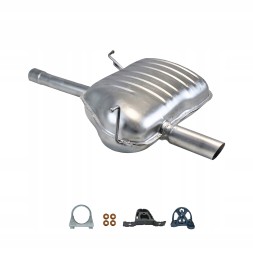 Ferroz Export ZEST.03.05P Кінцевий глушник для bmw 3 compact (e46) 316ti/318ti