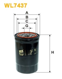 WL7437 WIX FILTERS Фільтр оливи