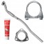 Ferroz ADFP-O5S05Q8A7H4J5D9 Патрубок колектора Opel Astra H III 3 1.6 2004-2010 Хетчбек Седан Комбі GTC
