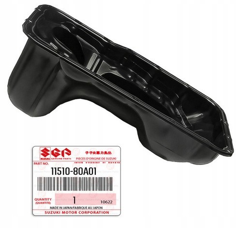 Suzuki OE GP|11510-80A01, 1151080A01, 11510-80A00, 1151080A00 ORYGINAŁ SUZUKI JIMNY 1.3 БЕНЗИН МАСЛЯНА ЧАША ДВИГУНА ОРИГІНАЛ