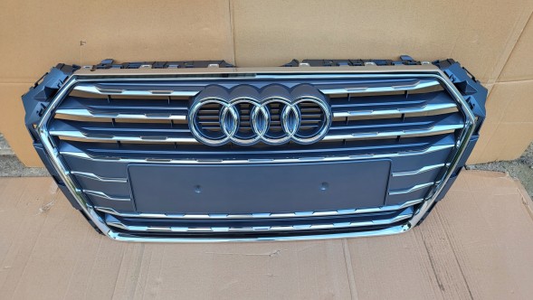Audi OE GRILL ATRAPA AUDI A4 B9 8W0 PRZED LIFTEM 2015-2019 CHROM NOWY Камера радіатора GRILL Audi A4 B9 8W0 8W 15-19 ХРОМ OE 8W0853651AB НОВА