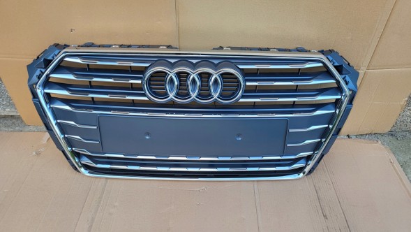 Audi OE GRILL ATRAPA AUDI A4 B9 8W0 PRZED LIFTEM 2015-2019 CHROM NOWY Камера радіатора GRILL Audi A4 B9 8W0 8W 15-19 ХРОМ OE 8W0853651AB НОВА