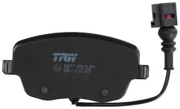 GDB1472 TRW Комплект гальмівних колодок з 4 шт дисків