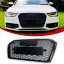 Китай AUDI A5 8T LIFT GRILL ATRAPA CHŁODNICY PLASTER MIODU 13-16 CZARNY POŁYSK Решітка радіатора Audi A5 8T рестайлінг чорний глянець