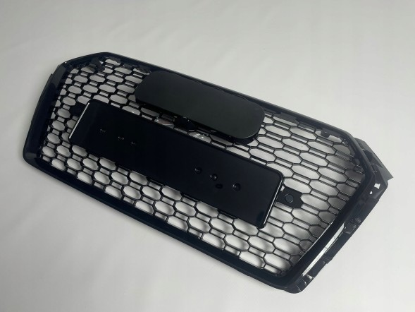 Китай AUDI A5 8T LIFT GRILL ATRAPA CHŁODNICY PLASTER MIODU 13-16 CZARNY POŁYSK Решітка радіатора Audi A5 8T рестайлінг чорний глянець