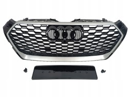PA 8W6853651R PLASTER MIODU SILVER РЕШІТКА РАДІАТОРА (ГРИЛЬ) ПЕРЕДНЬОГО БАМПЕРА AUDI A5 8W6 2016-2020р. ДИЗАЙН RS5 СОТОВИЙ СРІБНИЙ