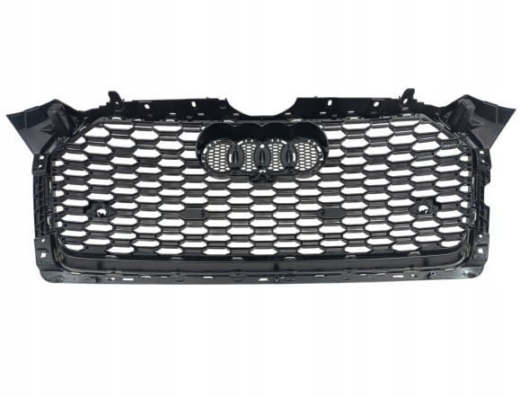 PA 8W6853651R PLASTER MIODU SILVER РЕШІТКА РАДІАТОРА (ГРИЛЬ) ПЕРЕДНЬОГО БАМПЕРА AUDI A5 8W6 2016-2020р. ДИЗАЙН RS5 СОТОВИЙ СРІБНИЙ