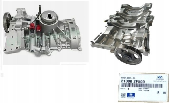 Hyundai OE 213002F500 21300-2F500 21300-2F600 213002F600 HY Масляний насос Hyundai OE для Tucson II/Sportage VI D4HA 2.0CRDI 21300-2F500