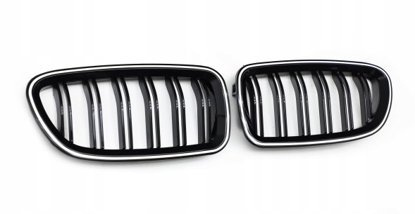 TOPGER KRG-BMW-287 X LED решітка радіатора BMW 5 F10 10-17 чорний глянець 2 ребра Iconic Glow