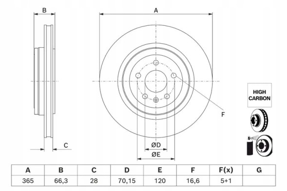 Bosch 0 986 479 J99 Гальмівний диск задній вентильований 0 986 479 j99
