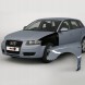 282021662 Blu крило переднє ліве Audi A3 8P LX7Z сіре 03-08 оцинковане