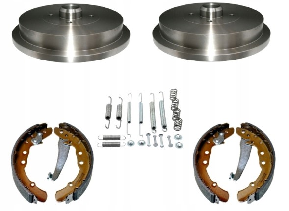 Topran ALL0328B Барабани щелепи комплект AUDI 80 B4 1991-1995 230мм ЗАДНЯ ЧАСТИНА KPL