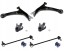 Denckermann ALL6038A Коливач штифта з'єднувача гуми TOYOTA PRIUS II 2003-2009 ПЕРЕДНІЙ KPL