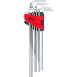 151 4980 KS TOOLS Комплект кутових штифтових гайкових ключів подовжених 10 шт