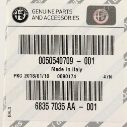 Alfa Romeo OE МОДУЛЬ ФАР АЛЬФА РОМЕО СТЕЛВІО (949_) 50540709 34843862 2.2L 154кВт 2018