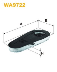 WA9722 WIX FILTERS Фільтр повітряний
