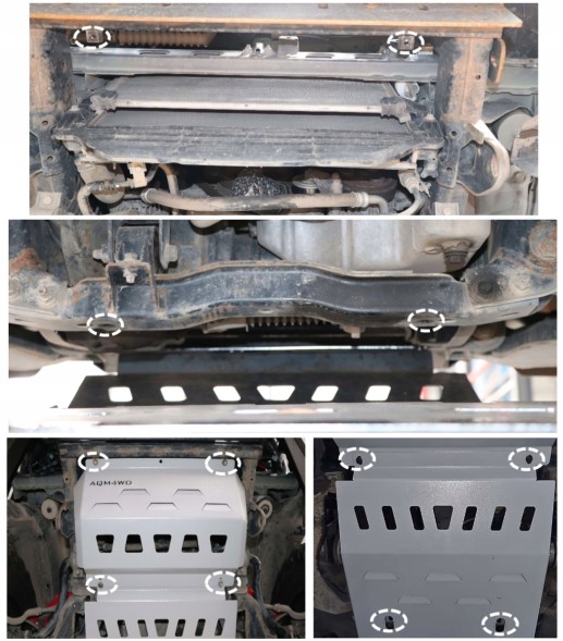 Timbernet S90_L200 Комплект кришок шасі Mitsubishi L200 2015-
