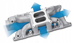 Edelbrock 7521 - Впускний колектор, RPM AIR-GAP Ford 289/302/347