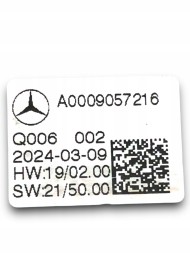 Mercedes-Benz OE МЕРСЕДЕС БЕНЗ W206 КЛЕМА МІНУСОВА A0009057216