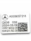 Mercedes-Benz OE МЕРСЕДЕС БЕНЗ W206 КЛЕМА МІНУСОВА A0009057216