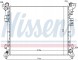 Nissens 61034 Радіатор, система охолодження двигуна nissens 61034