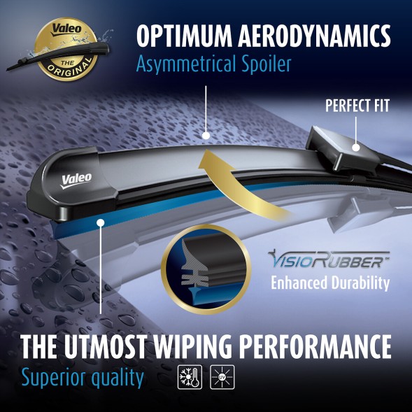 577857 VALEO Комплект стеклоочистителей