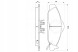 Bosch BOS0 986 424 551/RS1 Комплект гальмівних колодок bosch 4813005100 57241