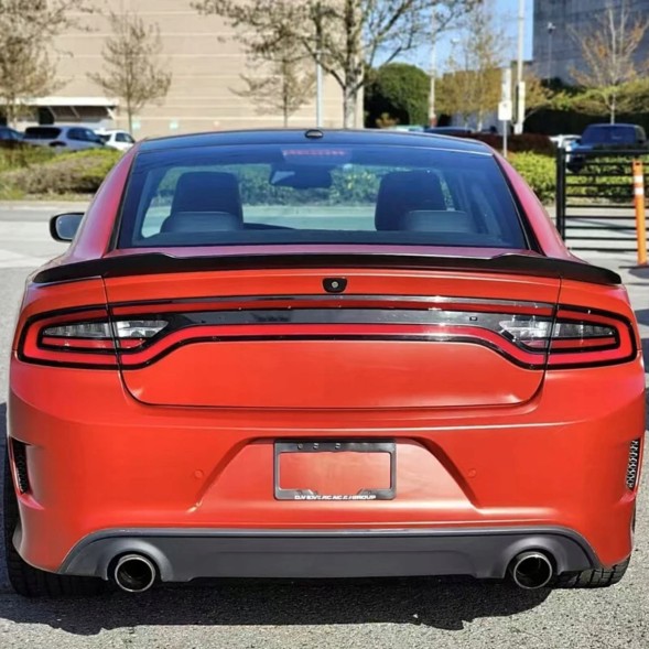 Китай Spoiler Lotka DODGE CHARGER Спойлер DODGE CHARGER 2011-2018 SRT HELLCAT Чорний Блиск Накладка Лоток