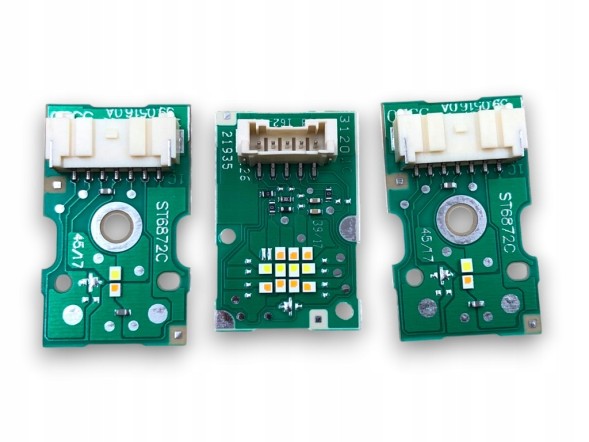 ВОЛЛЕР H.169/207/1. Очі ангела білі drl led модуля 5pin 7pin 2led 11led для gls x167 19-23