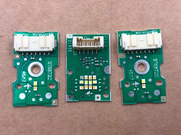 ВОЛЛЕР H.169/207/1. Очі ангела білі drl led модуля 5pin 7pin 2led 11led для gls x167 19-23