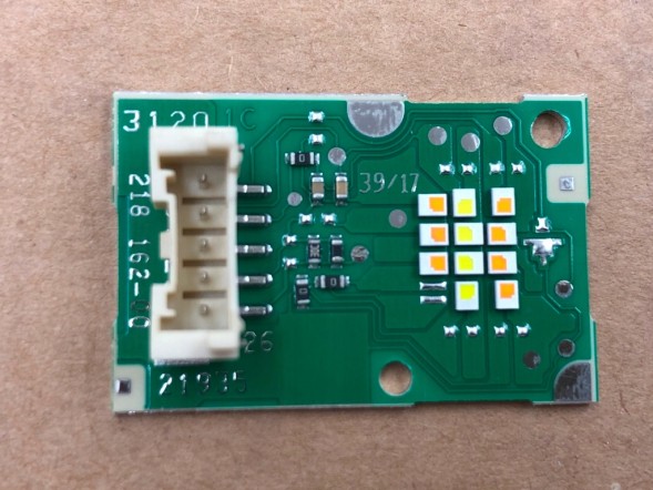 ВОЛЛЕР H.169/207/1. Очі ангела білі drl led модуля 5pin 7pin 2led 11led для gls x167 19-23