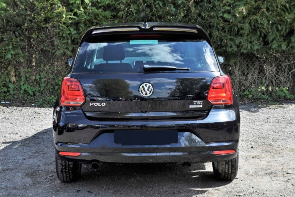 Китай FSAFAE86S6 Елерон спойлер VW POLO MK5 6R 6C GTI look OETTINGER глянцевий чорний ABS!