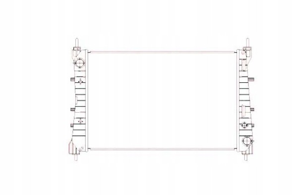 NRF 86232734 NRF Nrf охолоджувач води fiat 54503