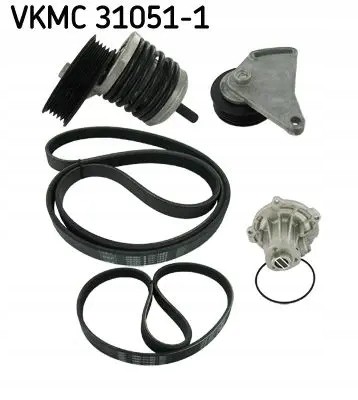 SKF VKMC 31051-1 Насос води + комплект патрубків vkmc 31051-1 skf