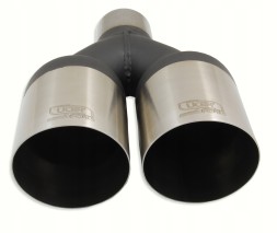 Ulter-sport NS2-90-1* Наконечник вихлопного глушника, подвійний круглий, 2x 90 мм ns2-90-1* |