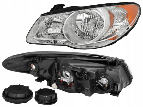 AutoDor KA-221-1143R, 1x:KA-221-1143L HYUNDAI ELANTRA 2006 -2011 РЕФЛЕКТОЙ ЛАМПИ ПЕРЕДНІ ПРАВА+ЛІВА КОМПЛЕКТ