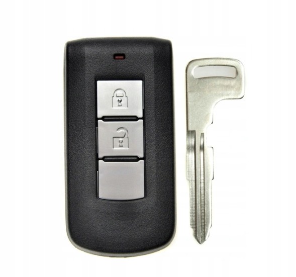 Китай Pilot KEYLESS Mitsubishi ASX 2010 - 2015 Mitsubishi Outlander od 2012 Mitsubishi Lancer EVO X ID46 PCF 7952 433MHz FSK 2-przyciski MITSUBISHI LANCER EVO X КЛЮЧ ПУЛЬТ ДИСТАНЦІЙНОГО КЕРУВАННЯ KEYLESS 433